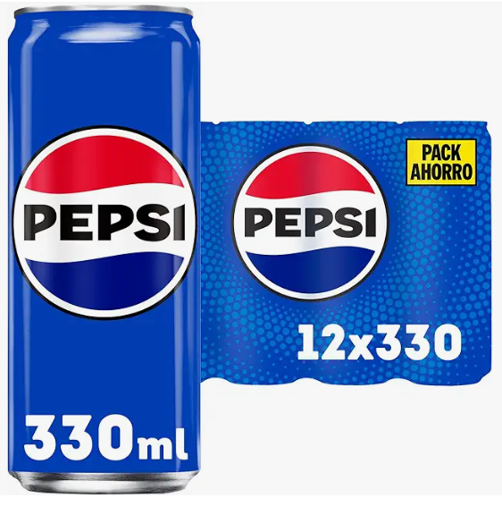 Pepsi de sabor orginal Refresco de cola con cero azúcar y cero calorías