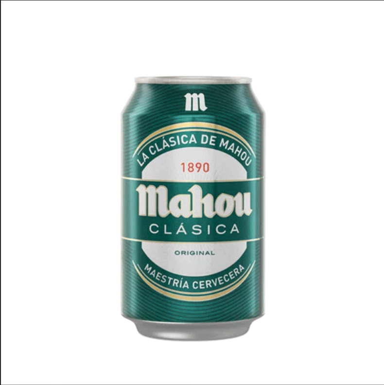 Mahou Clásica, Cerveza Dorada Lager, Auténtica Cerveza Mahou Con Sabor Suave