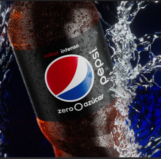 Pepsi en Botella Refrescante de 0 azucar 0 caloria de 500ml