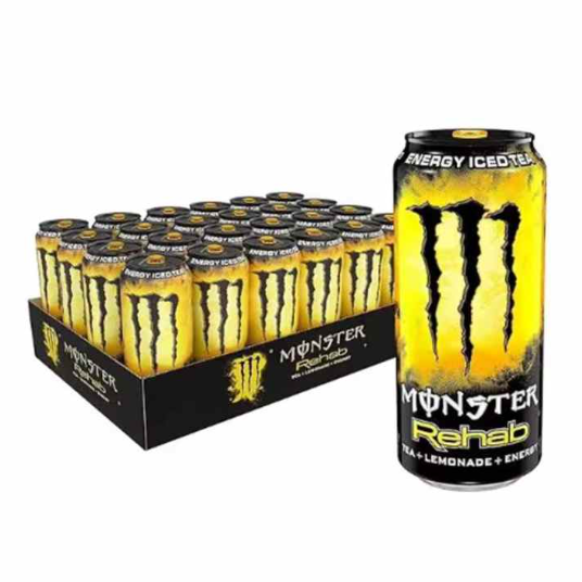 Monster Rehab Lemonade Bebida energética 500ml