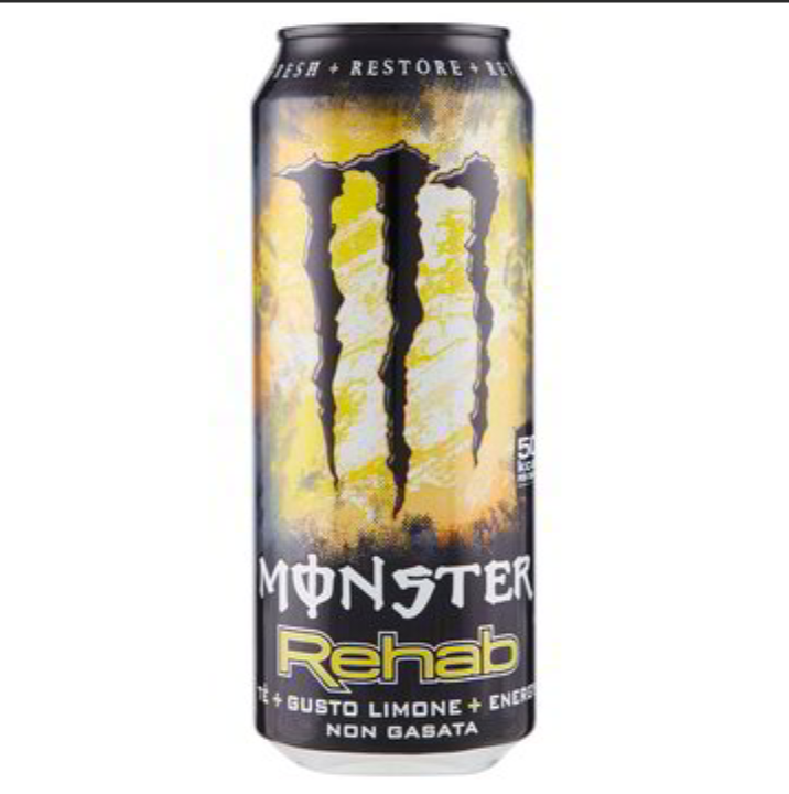 Monster Rehab Lemonade Bebida energética 500ml