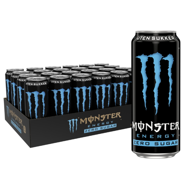 MONSTER ABSOLUTELY ZERO 500ML Bebida energética 500ml